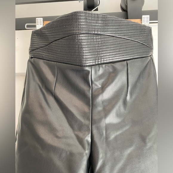 Dynamite High Waisted Faux Leather Pants - Picture 10 of 10